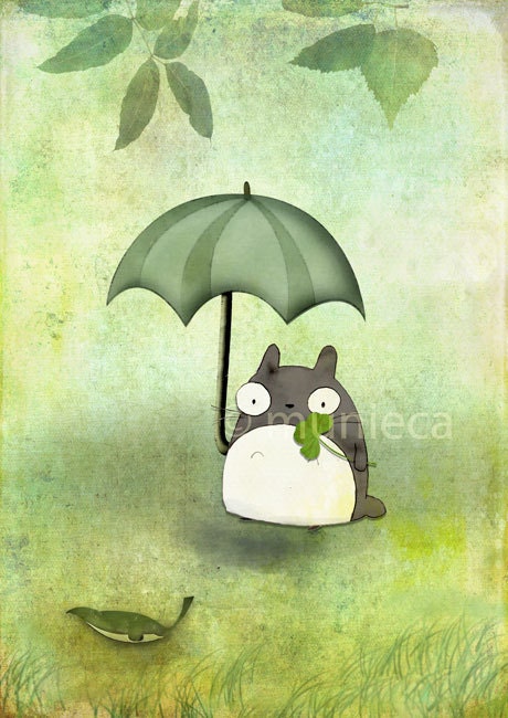 Totoro - A4 size print