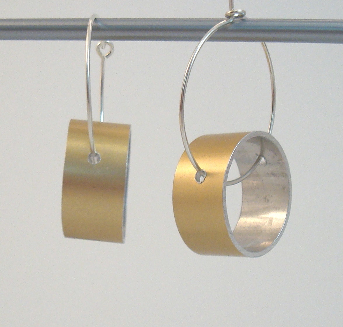 Large gold hoops