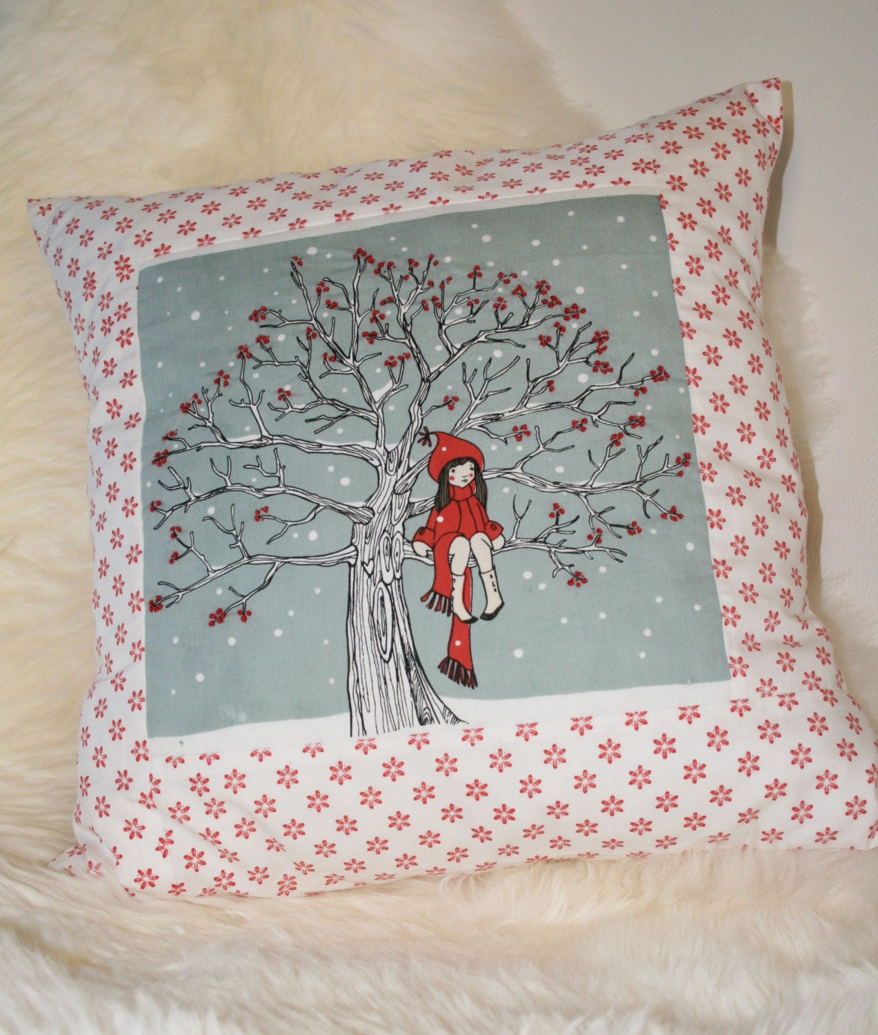 My Favourite Spot in Winter Cushion