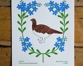alaska (from birds and blooms of the 50 states)