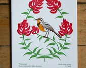 wyoming (from birds and blooms of the 50 states)