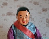 Chinese doll - hand painted ceramic