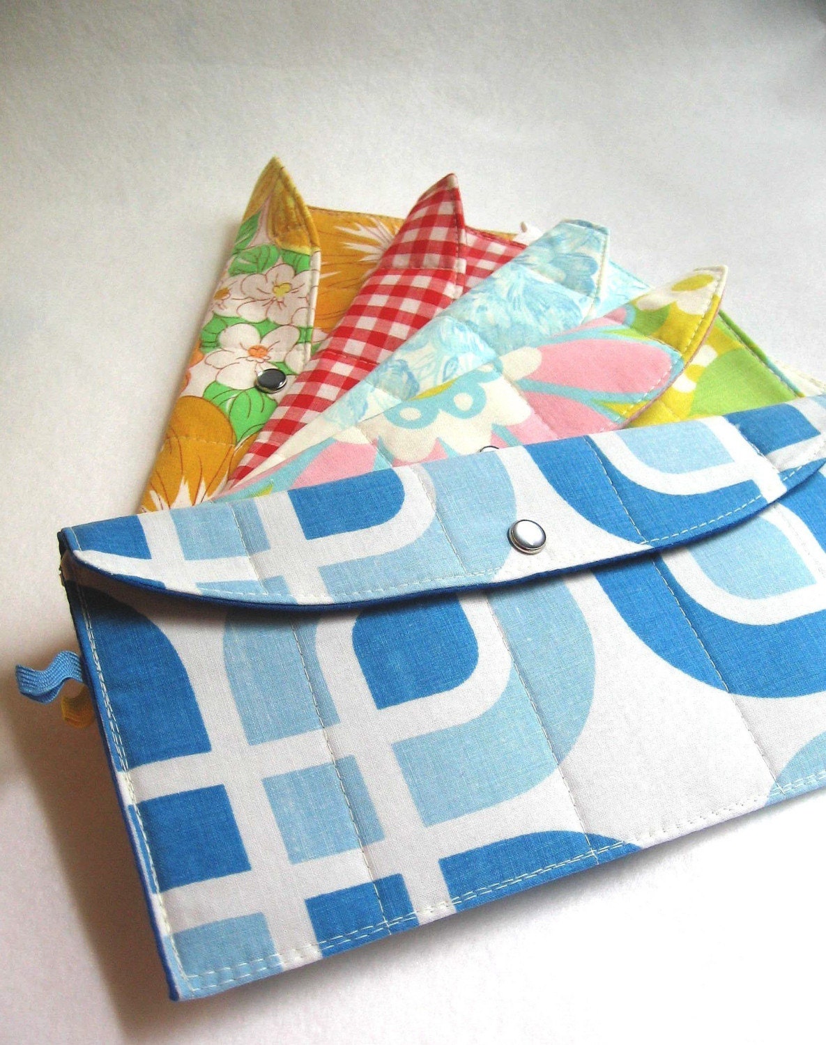 design your own sustainable quilty clutch purse