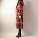 RESERVED. southwest navajo print blanket coat / hooded / oversized / s / m / l