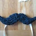 Patterns for mustaches, three ways