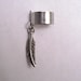 Single Feather Earring Cuff, SAE-389