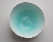 Aqua Paper Bowl