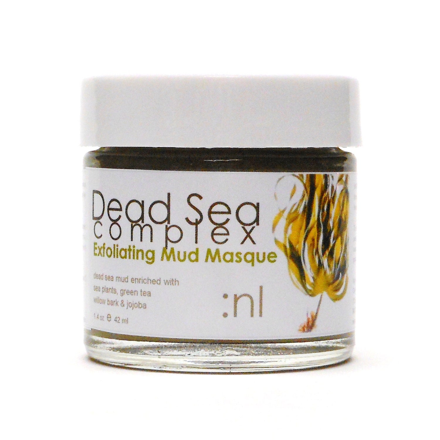 Dead Sea Organic Mud Mask - Ancient Concentrated Minerals. Deeply detoxifying, renewing and mineralizing. All Natural, Organic and Vegan.