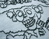 La Catrina - womens Tshirt size XS