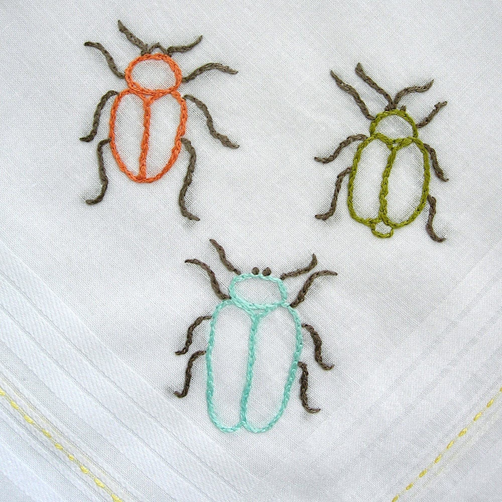 Wipe those bugs off your nose - handkerchief