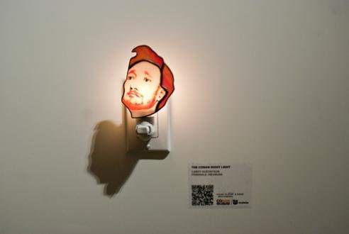 Conan O'Brien Night Light by Glass Action