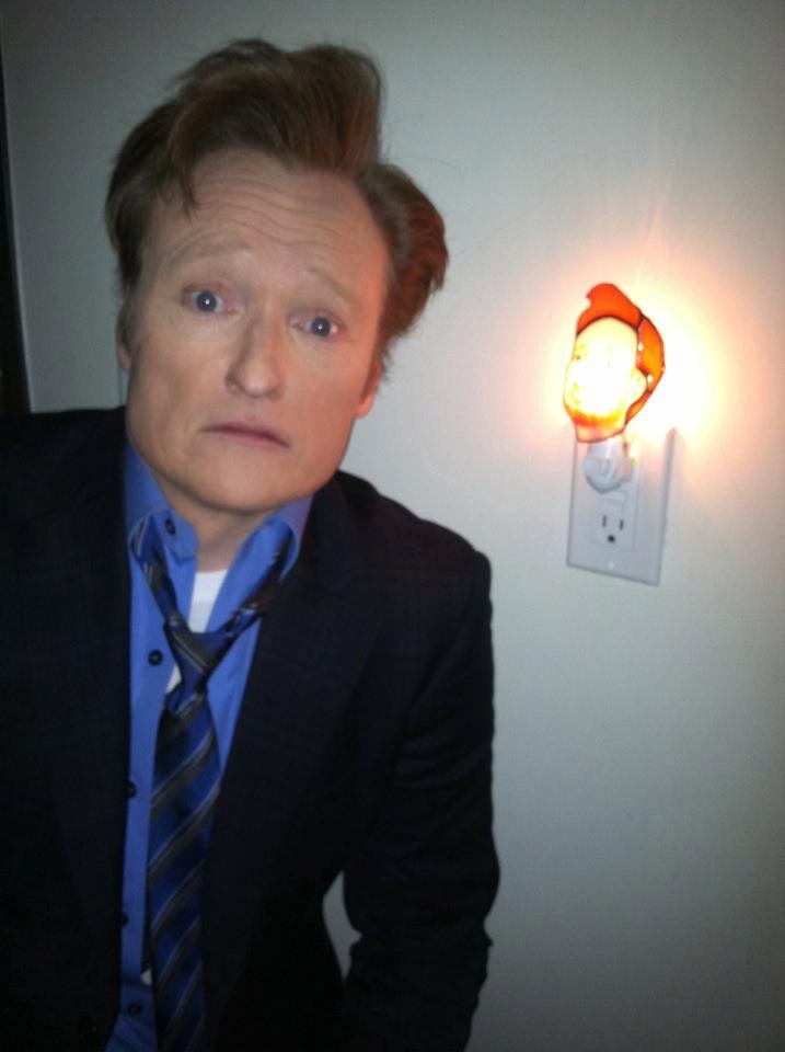 Conan O'Brien Night Light by Glass Action