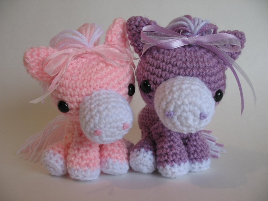 Cotton Candy Horse PDF Pattern