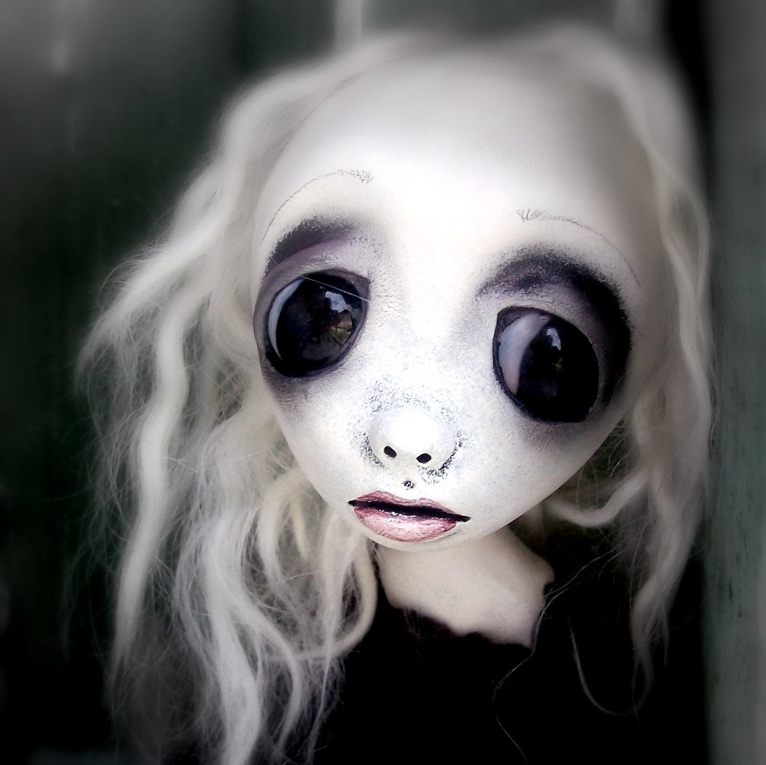 Art Doll Fine Art Print Haunted  Giclee Print