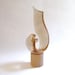 Modernist Glass Sculpture by Elio Raffaeli for  Cenedese Dantes Flame