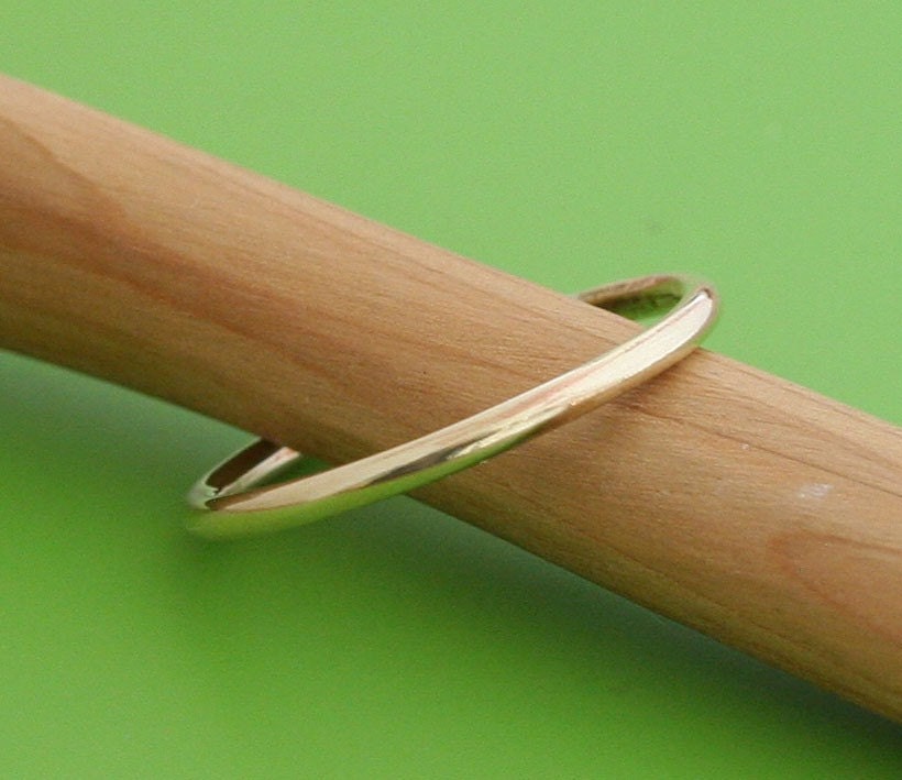 Stacking Ring Brass or Copper - Size 2 to 15