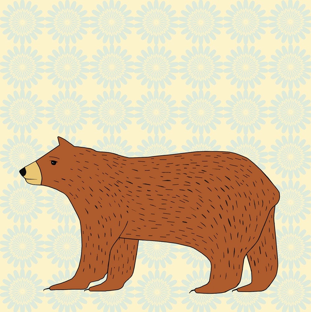bear print