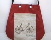 la bicicletta shoulder bag