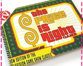 THE PRICE Is RIGHT Board Game - Recycled Notebook / Upcycled Journal - Spiral Bound and Eco Friendly - Classic