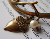 Falling Acorn Bracelet