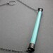 THE ORIGINAL color bar pendant in AQUA
