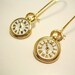 Clock Earrings