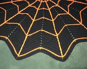 Large SpiderWeb Throw Rug - To Order