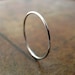 Palladium ring - extra skinny ring