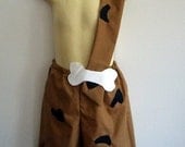 Bam Bam costume - boy - shorts with strap - Halloween
