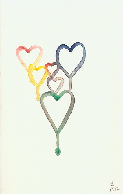 Hearts Card