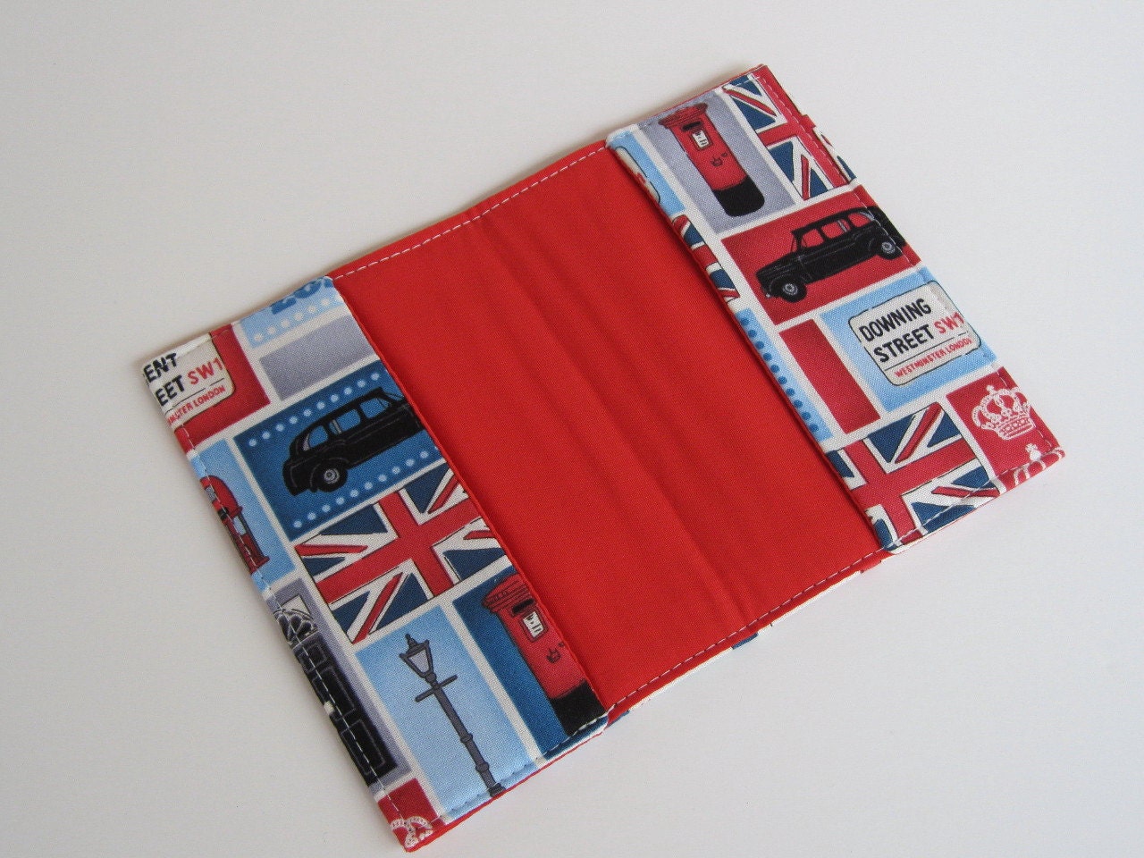 Passport Fabric Case Cover - I Love London