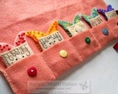 Felt Fairy Finger Puppets with Roll-up Bed