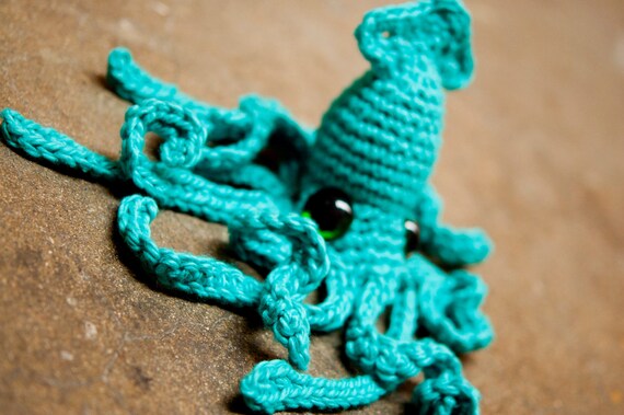 Realistic Squid - Crochet Pattern PDF