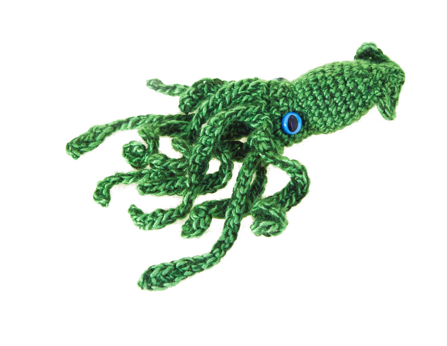 Realistic Squid - Crochet Pattern PDF