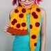 Pepperoni Pizza Scarf - Made To Order