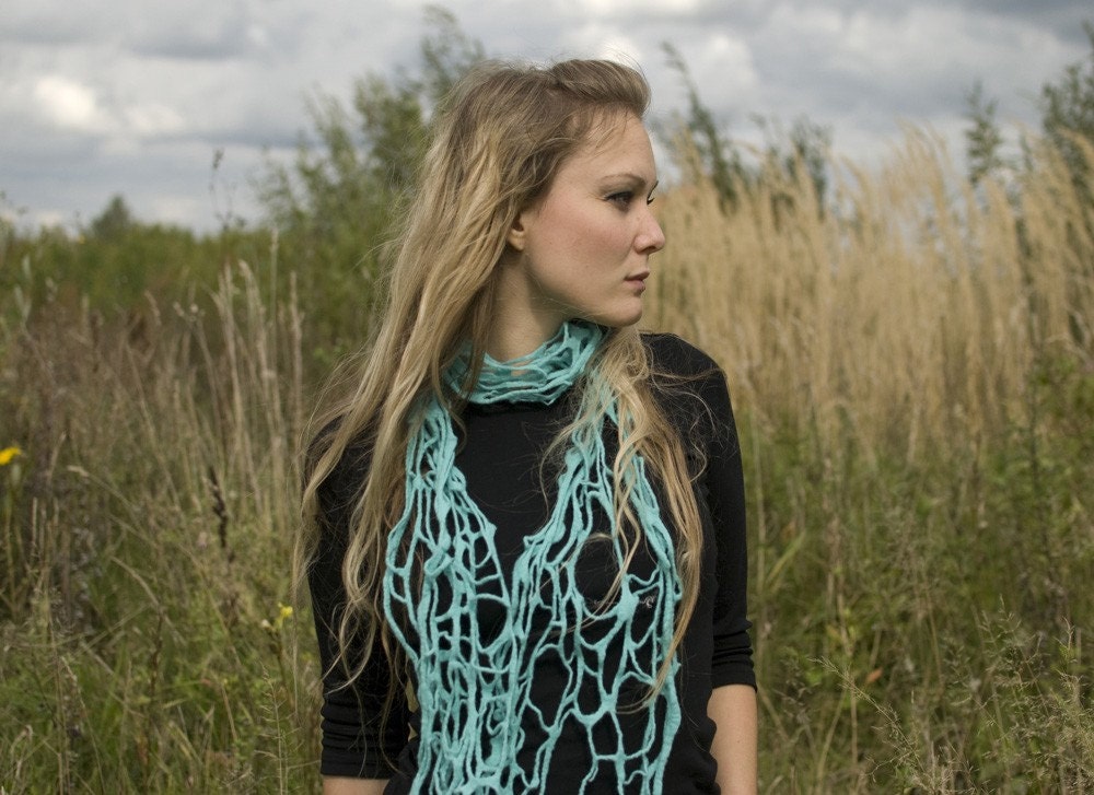 Felted scarf - Lipper OOAK