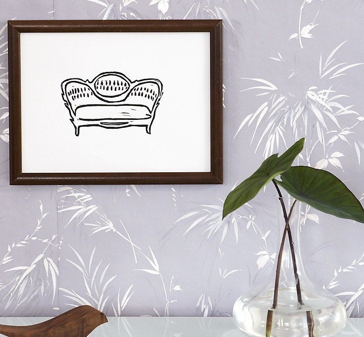 vintage couch