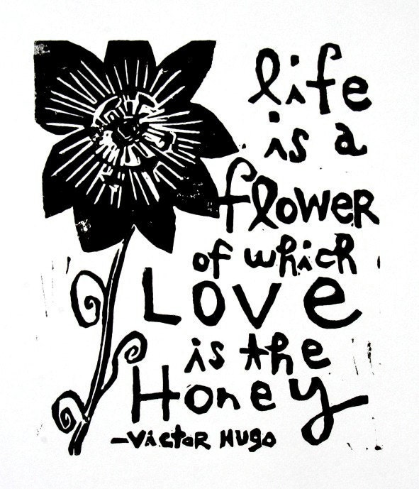 life is a flower