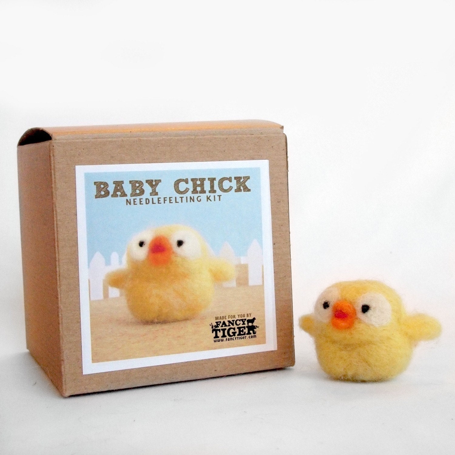 Chick Ball Needle Felting Kit