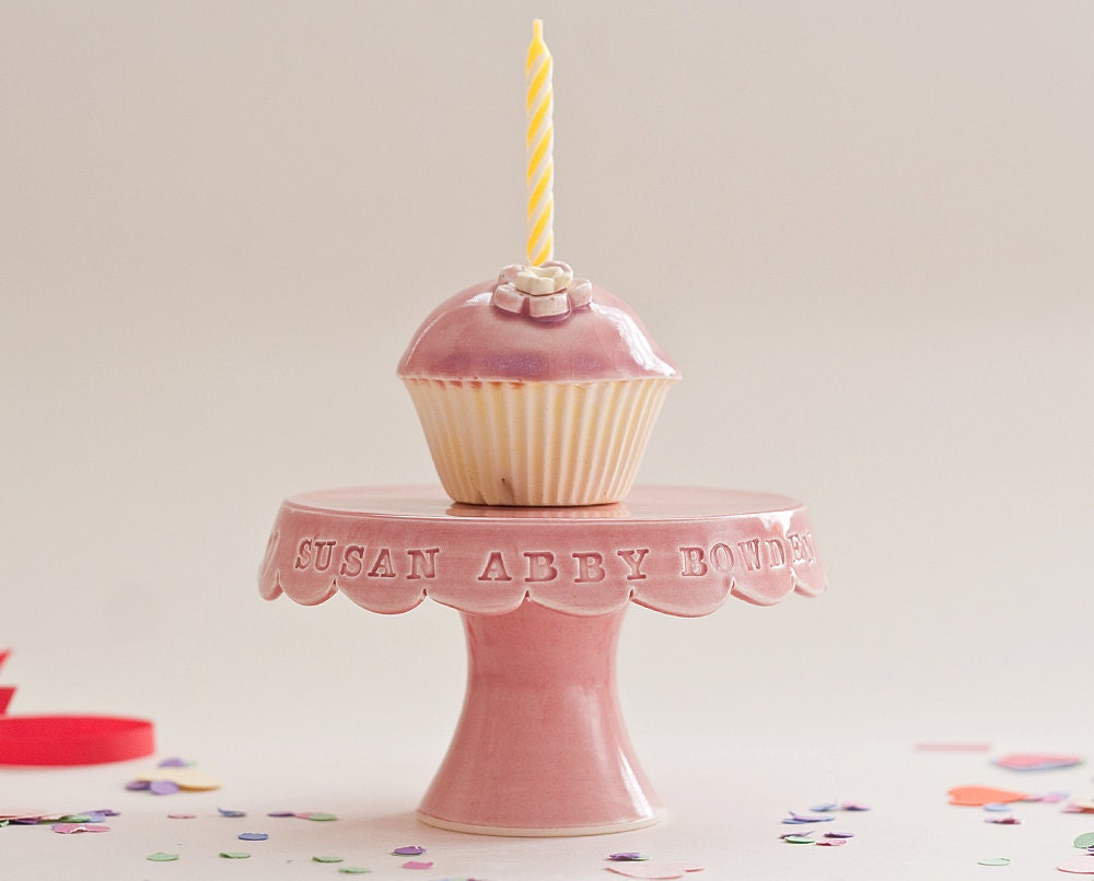Cupcake Stand - Personalized Birthday Cupcake Stand