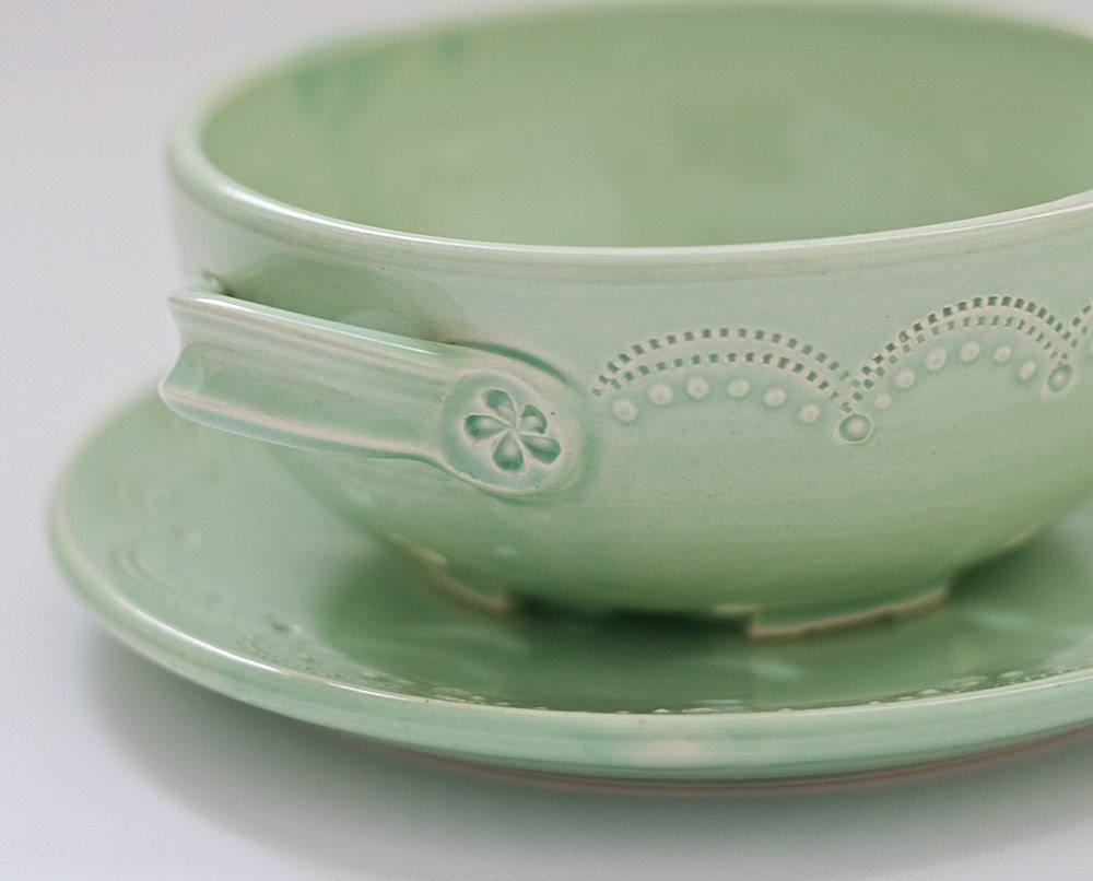 Stitch Berry Bowl - Green - Small