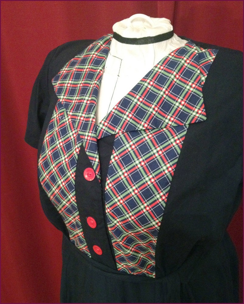 NVL 48 bust repro 1940s The Perfect Swing Dance Dress PLUS SIZE