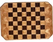 1218 Wenge-Ash-Oak Chess Board
