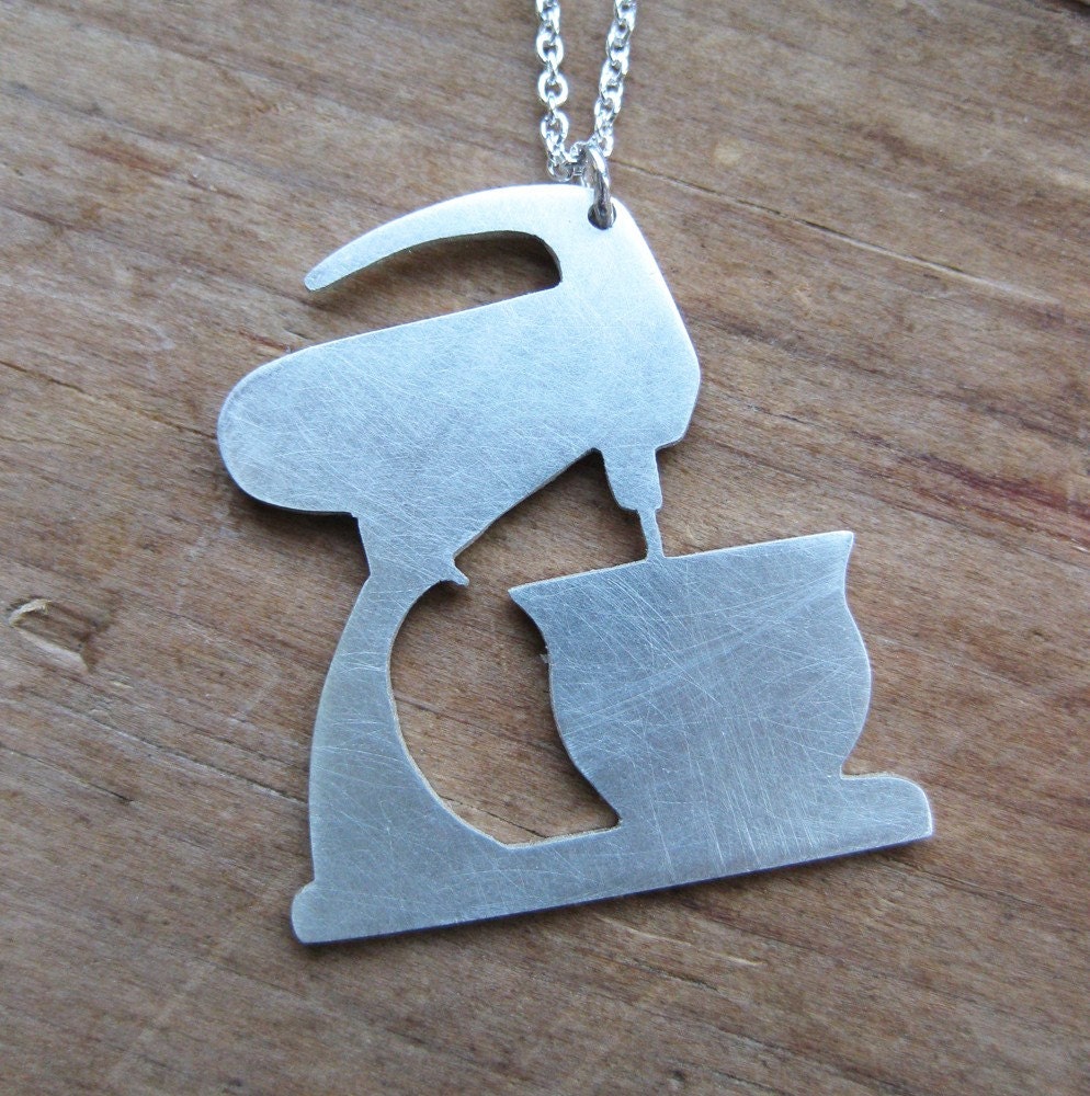 MIXMASTER sterling silver necklace