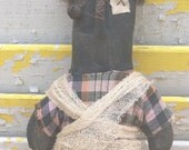 Primitive Black Extreme Prairie Doll