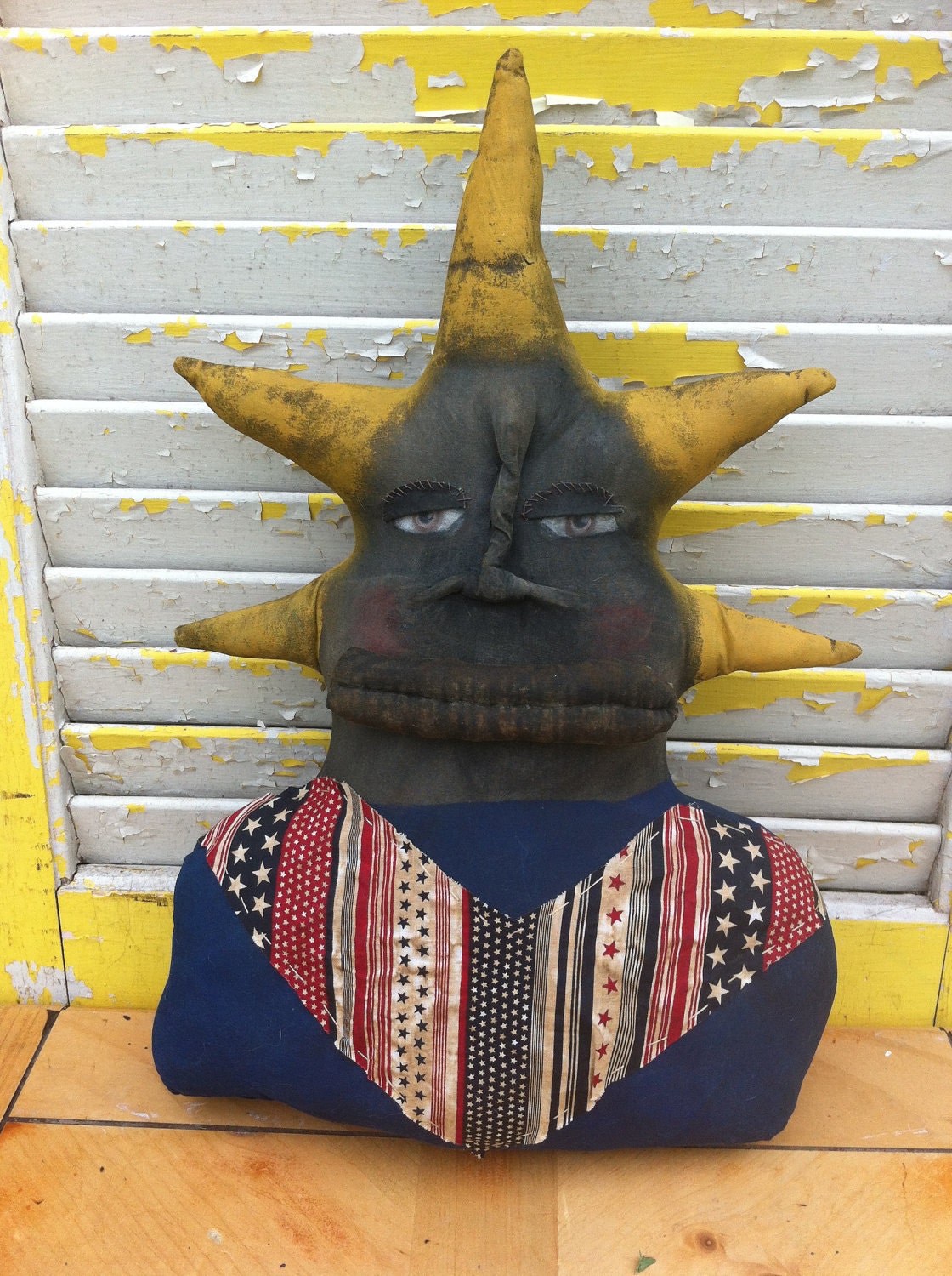 Primitive Lady Liberty Bust