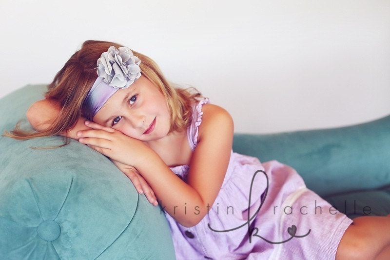 Audrey Flower Easy Tutorial PDF How To Ebook Epattern and Free ribbon Headband Pattern