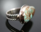 Gold and Turquoise ring