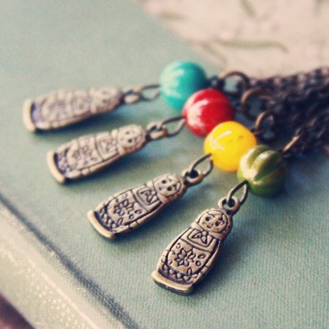 Little Nesting Doll Necklace