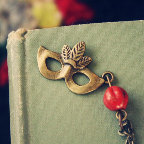 ruby masquerade necklace